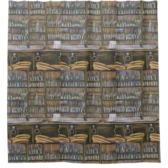 Hot, But not Moving Shower Curtain (Front)