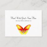 Hot Butterfly - Place Cards at Zazzle