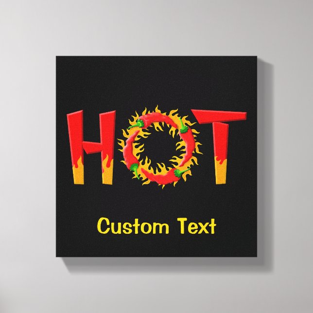 HOT CANVAS PRINT (Front)