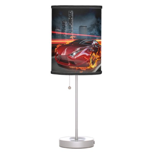 Hot Car Fantasy Table Lamp