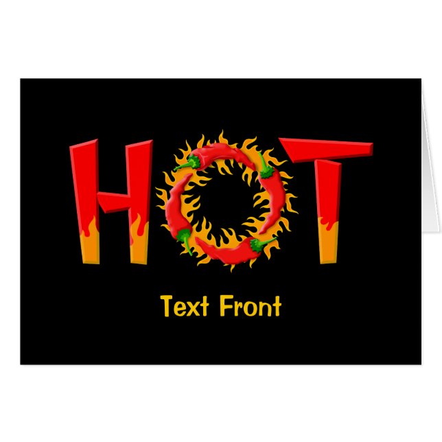 HOT CARDS (Front Horizontal)