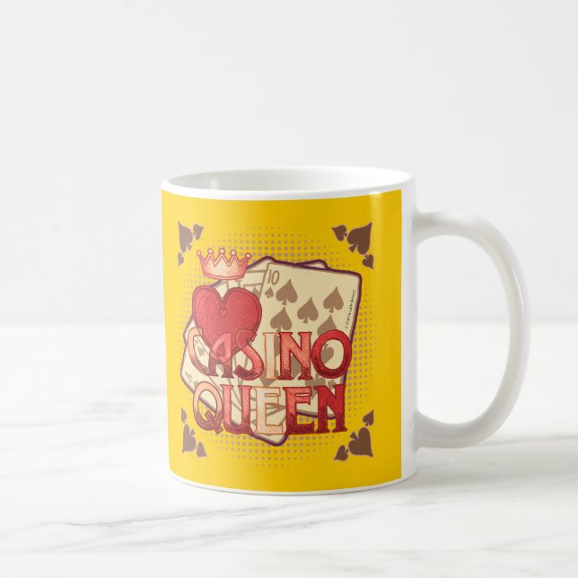 Hot Casino Queen Coffee Mug (Right)