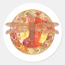 Hot Celtic Dragonfly