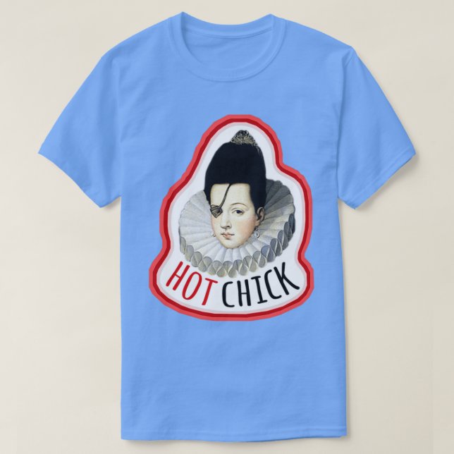 hot chick T-Shirt (Design Front)