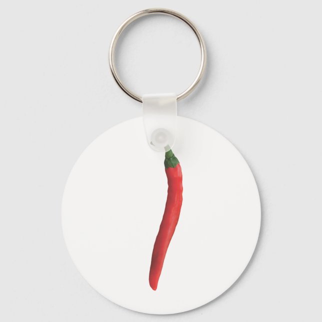 Hot Chile Pepper Keychain (Front)