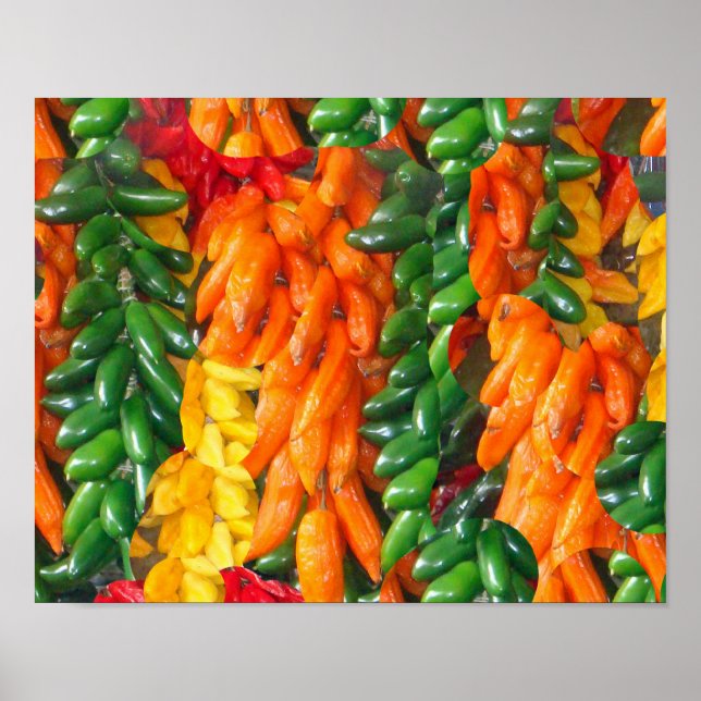 Hot Chile Peppers Poster (Front)