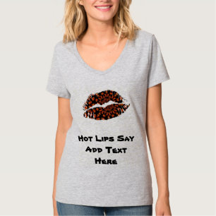 Hot Chili Lips AA Cap Sleeve T-Shirt