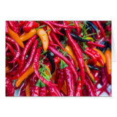 Hot Chili Peppers At Farmers Market In Madison (Front Horizontal)