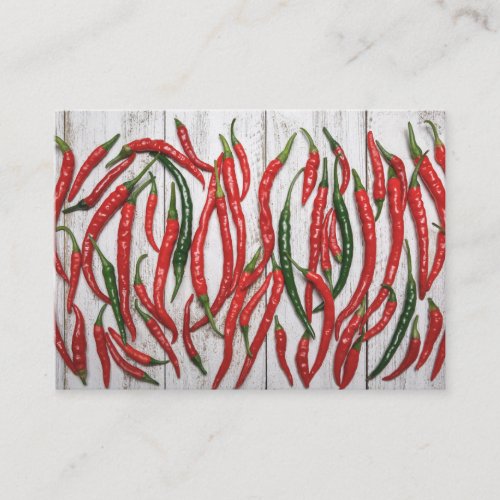 Hot Chili Peppers Business Card