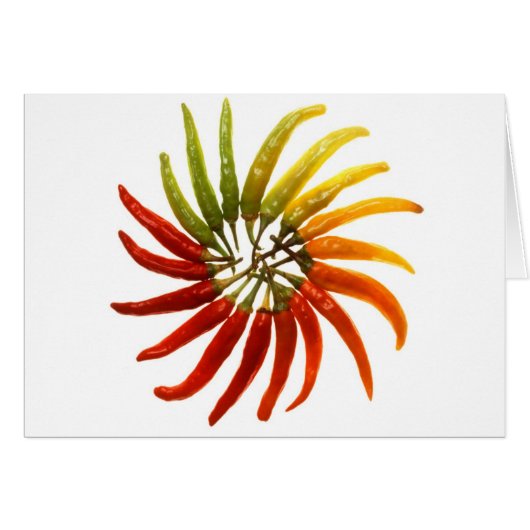 Hot Chili Peppers Cards (Front Horizontal)