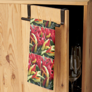 Hot Chili Peppers - Design 2 - Kitchen Towel