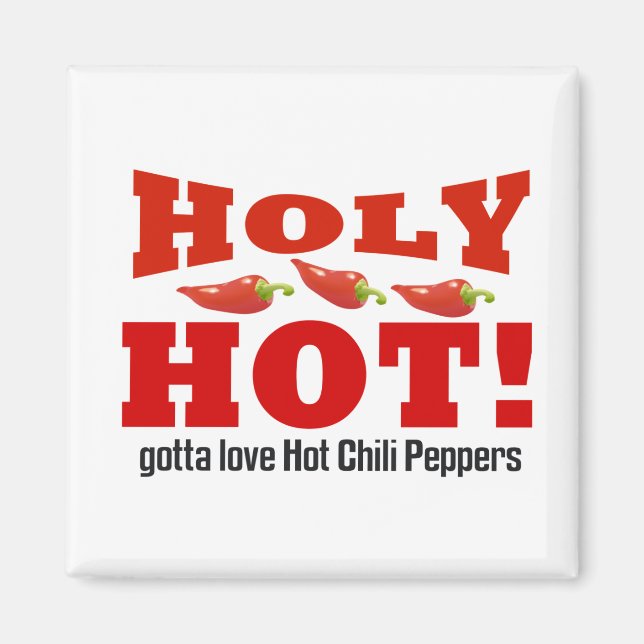 hot chili peppers magnet (Front)