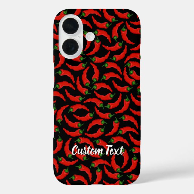 Hot Chili Peppers Pattern Case-Mate iPhone Case (Back)