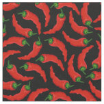 Hot Chili Peppers Pattern Fabric