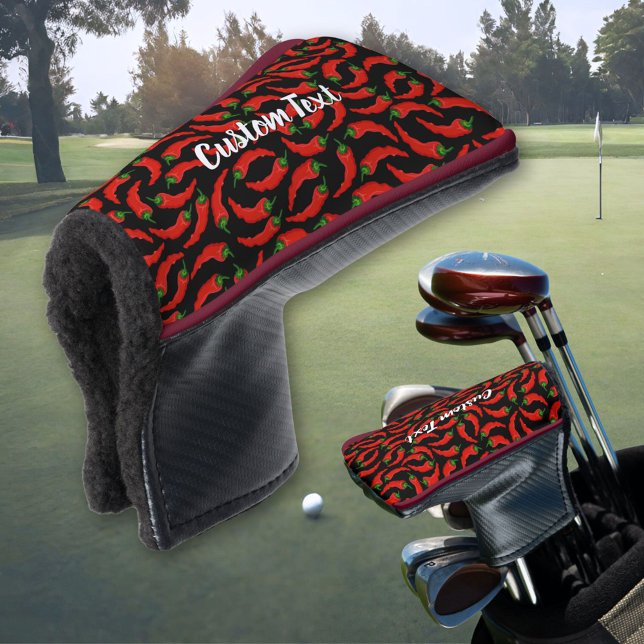 Hot Chili Peppers Pattern Golf Head Cover (Creator Uploaded)