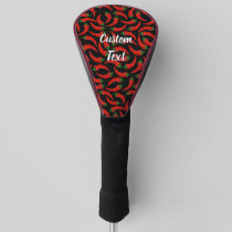 Hot Chili Peppers Pattern Golf Head Cover