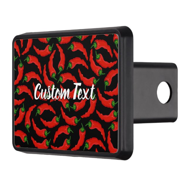 Hot Chili Peppers Pattern Hitch Cover (Left)