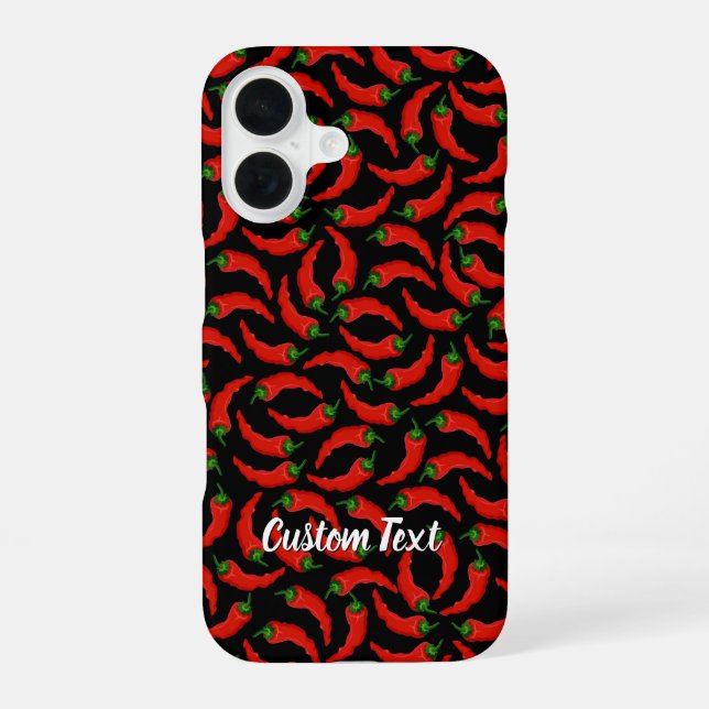 Hot Chili Peppers Pattern Iphone Case (Back)