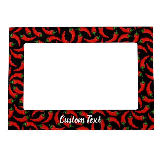 Hot Chili Peppers Pattern Magnetic Frame (Front)