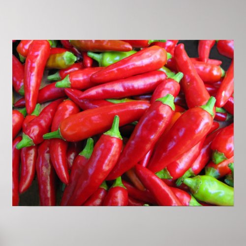 Hot Chili Peppers Poster