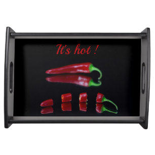 Hot Chili peppers Serving Tray