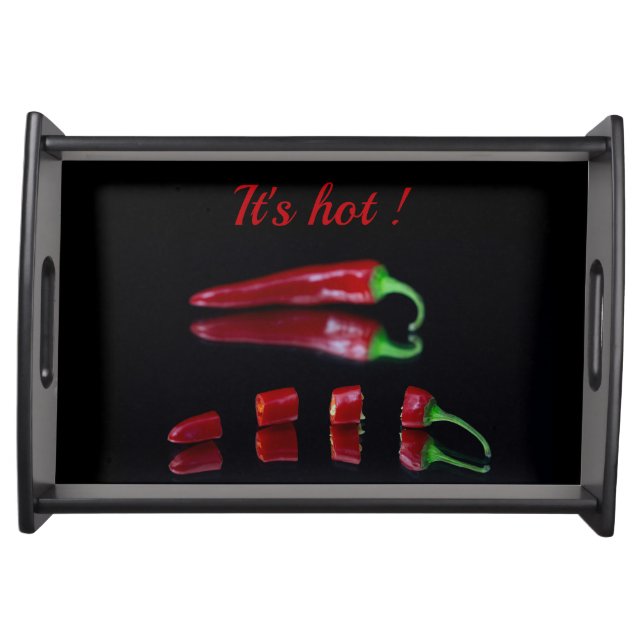 Hot Chili peppers Serving Tray (Front)