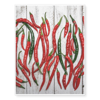 Hot Chili Peppers Temporary Tattoos