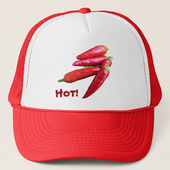Hot Chili Peppers Trucker Hat (Front)