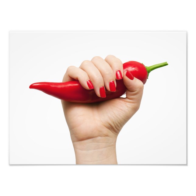 Hot Chili Revolution Photo Print (Front)