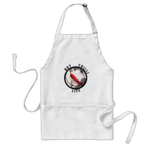 Hot chilli life adult apron