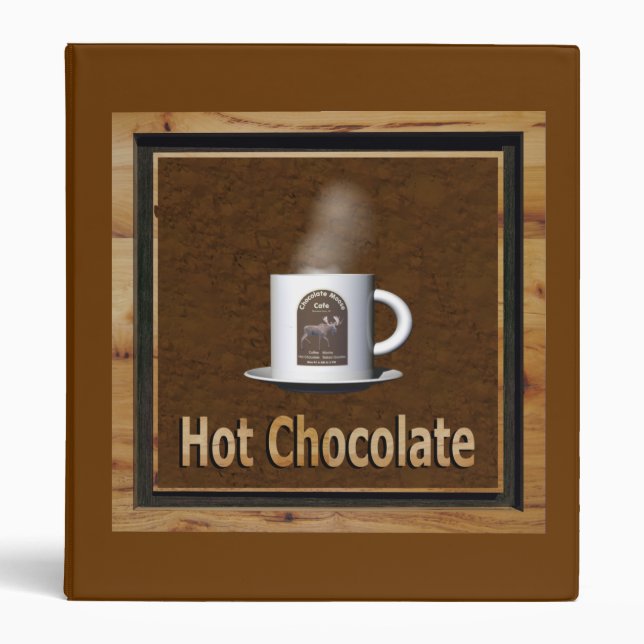 Hot Chocolate 3 Ring Binder (Front)