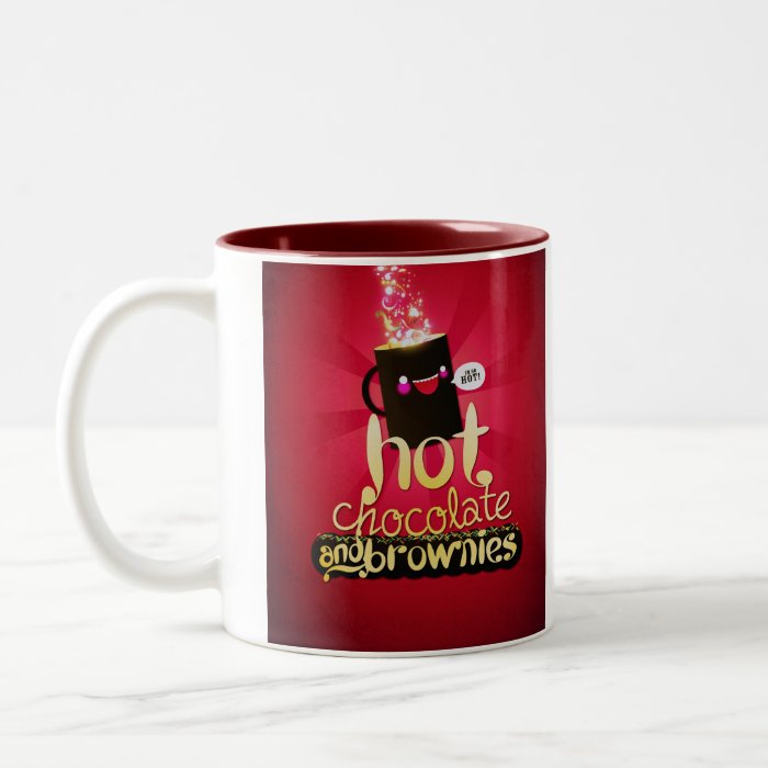 Hot Chocolate and Brownies Coffee Mug