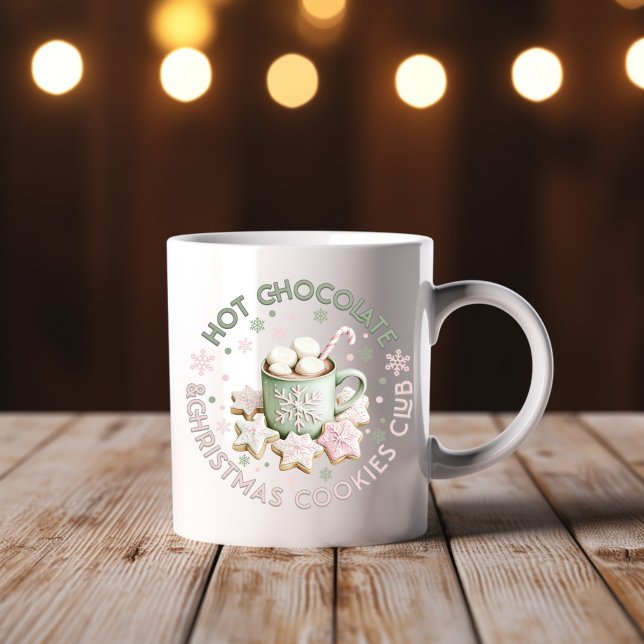 Hot Chocolate and Christmas Cookies Club Mug (Creator Uploaded)