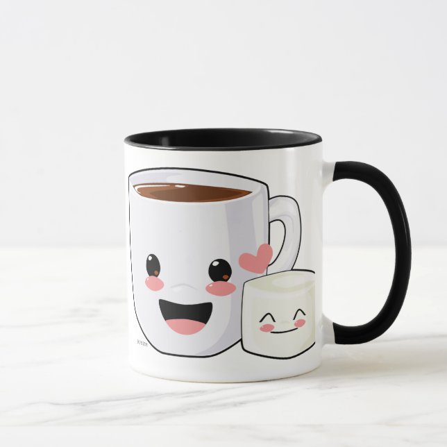 Hot Chocolate and Marshmallows Mug (Right)