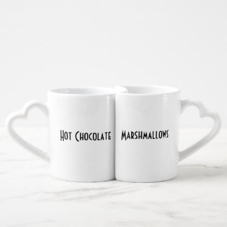 Hot Chocolate and Marshmallows Mug Set