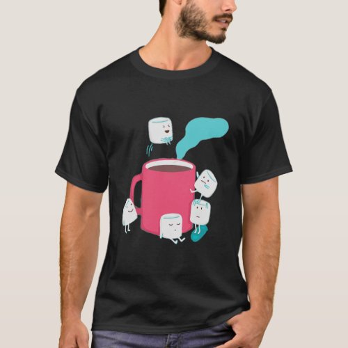 Hot Chocolate And Marshmallows T_Shirt