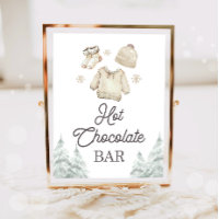 Hot Chocolate Bar Cocoa Baby It's Cold Outside