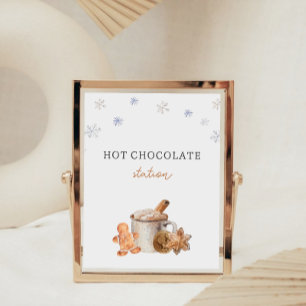 Hot Chocolate Bar Party Sign