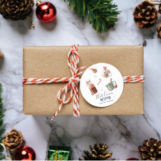 Hot Chocolate Bomb Favor Tags