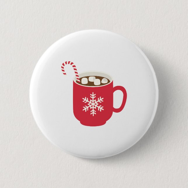 Hot Chocolate Button (Front)