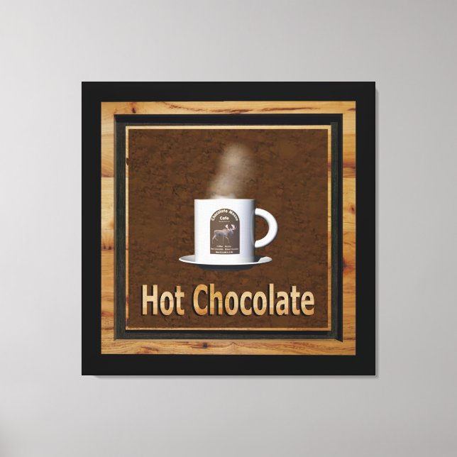 Hot Chocolate Canvas Print (Front)