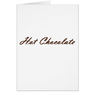 Hot Chocolate Cards