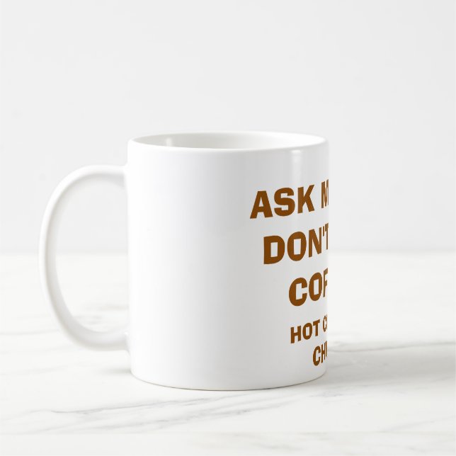 HOT CHOCOLATE CHUG MUG (Left)