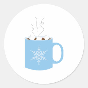 Hot Chocolate Classic Round Sticker