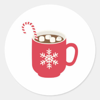 Hot Chocolate Classic Round Sticker