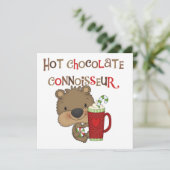 Hot Chocolate Connoisseur Boy Bear (Standing Front)