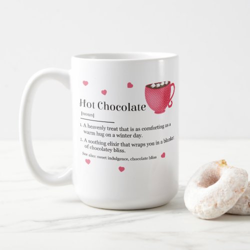 Hot Chocolate Dictionary Definition Coffee Mug