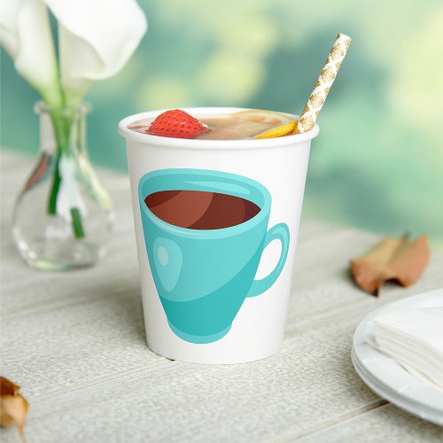 Hot Chocolate Drink Paper Cups