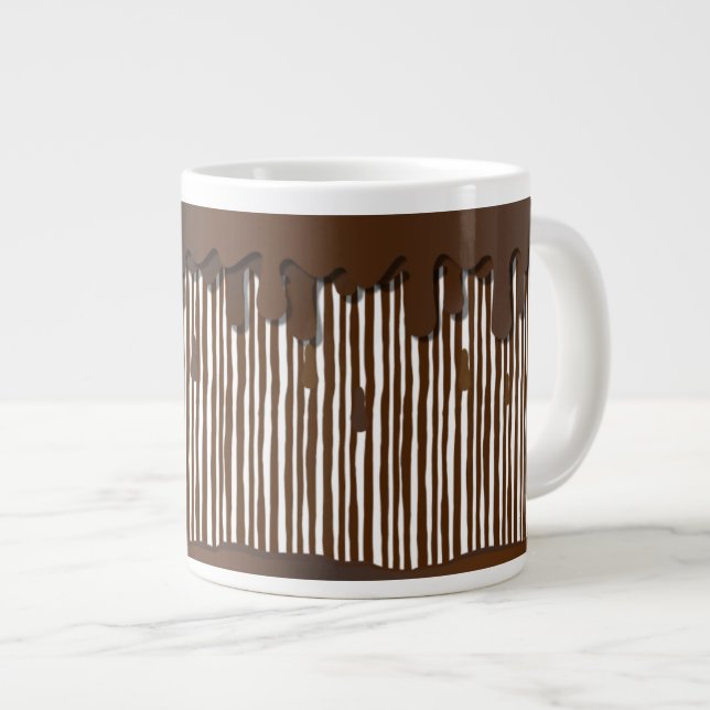 Hot Chocolate Giant Coffee Mug (Front Right)