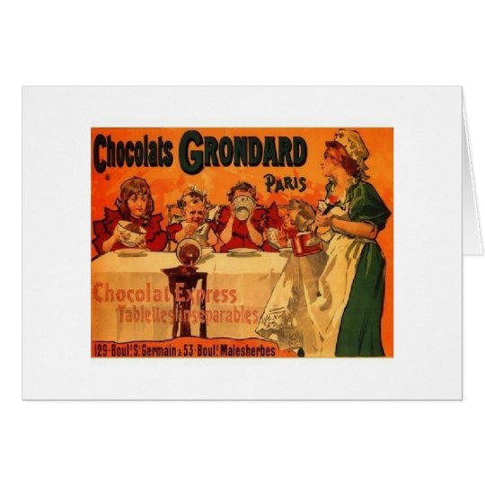 Hot Chocolate, Greeting Card